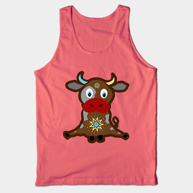 Bull 2021 Tank Top by kiratattooart